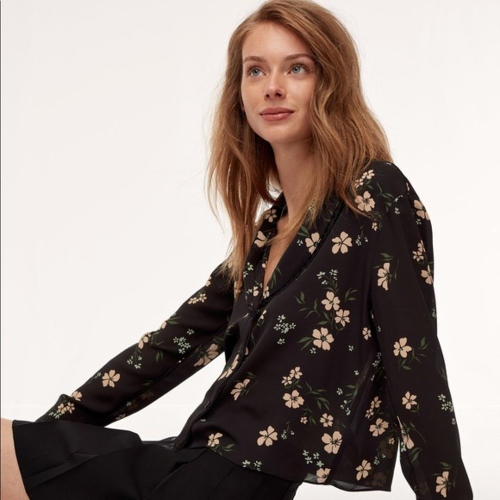Aritzia Zazie blouse SOLD!